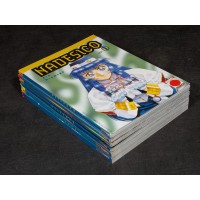 NADESICO 1/6 Serie completa – di Kia Asamiya – Planet Manga 1997 I Ed. NUOVI