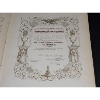 ATLAS UNIVERSEL HISTORIQUE ET GÉOGRAPHIQUE (A. Houzé 1851)