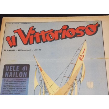 IL VITTORIOSO 1951 (Anno XV) 1/52 Annata completa