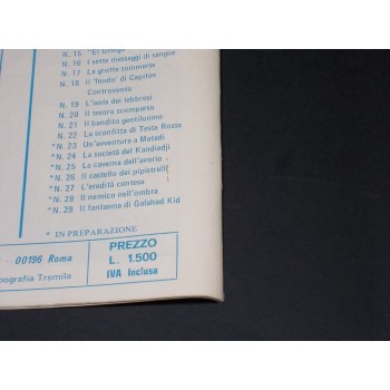 GIMTORISSIMO 22 : LA SCONFITTA DI TESTA ROSSA di A. Lavezzolo (Rist. an. - Ed. Grandi Avventure 1977