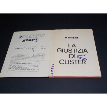 WESTERN STORY 1 : LA GIUSTIZIA DI CUSTER (Furio Viano Editore 1975)