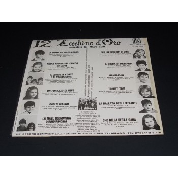 12° ZECCHINO D'ORO  Disco 33 giri (Antoniano / Ri Fi 1970)