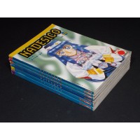 NADESICO Serie completa 1/6 (Planet Manga - Panini 1997 Prima edizione)