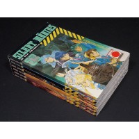 SILENT MÖBIUS Serie completa 1/6 (Marvel Manga - Panini 1995 Prima edizione)