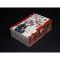 VAMPIRE PRINCESS 1/5 Serie completa – di Hirano e Kakinouchi – Planet Manga 2012 I Ed. NUOVI