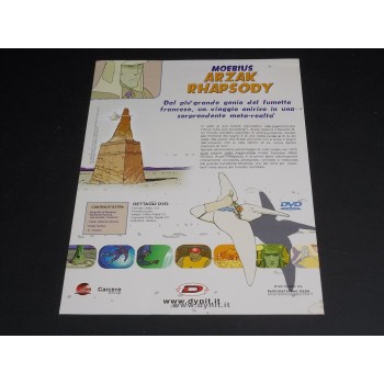 ARZAK RHAPSODY di Moebius - depliant promozionale per il DVD Dynit